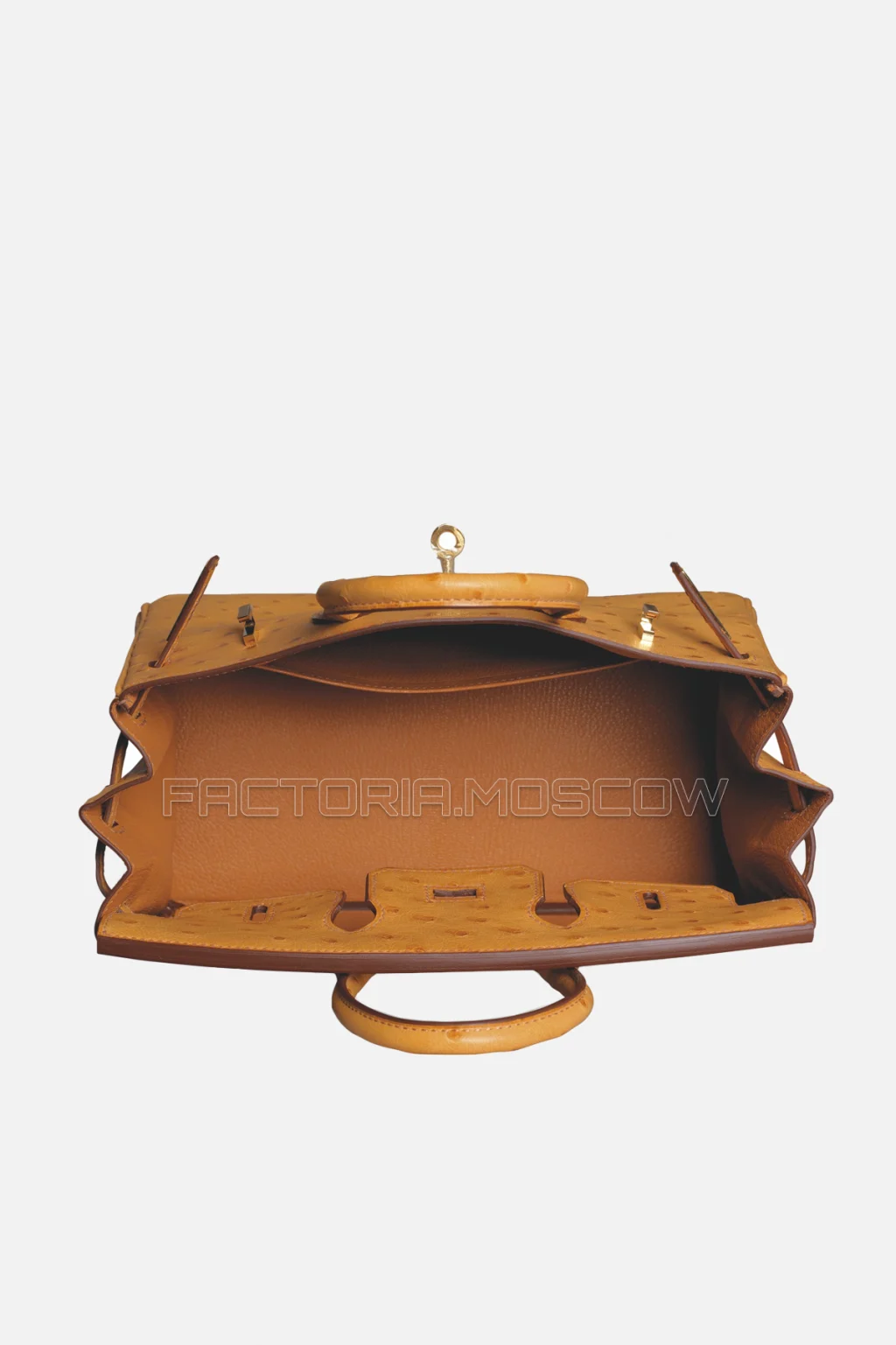 Hermes Birkin 25 Saffron Ostrich GHW
