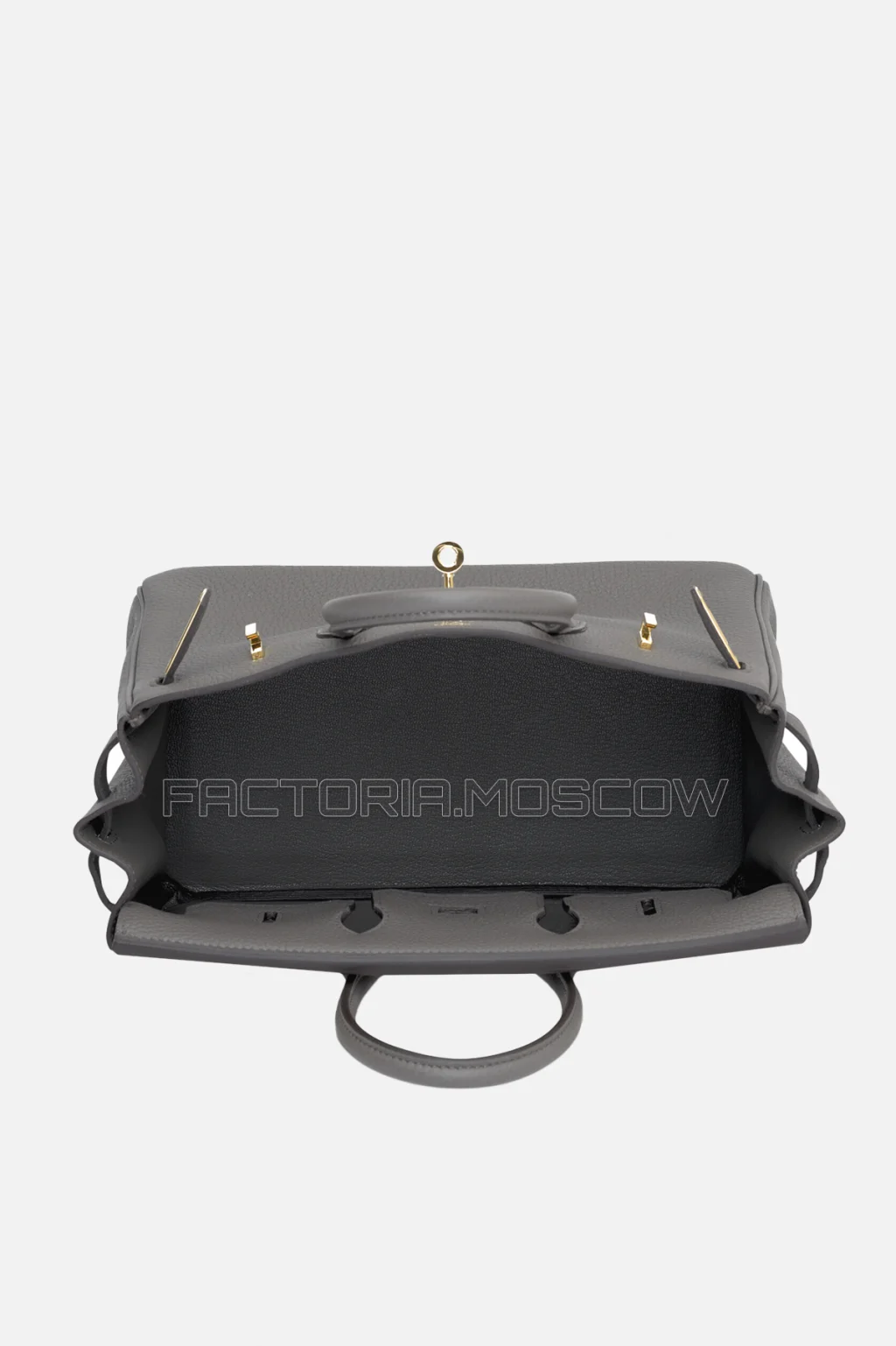 Hermes Birkin 25 Étain Togo GHW