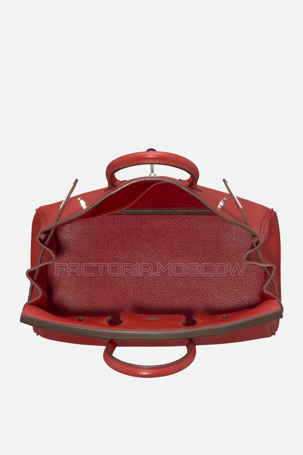 Hermes Birkin 25 Rouge Grenat Clemence PHW