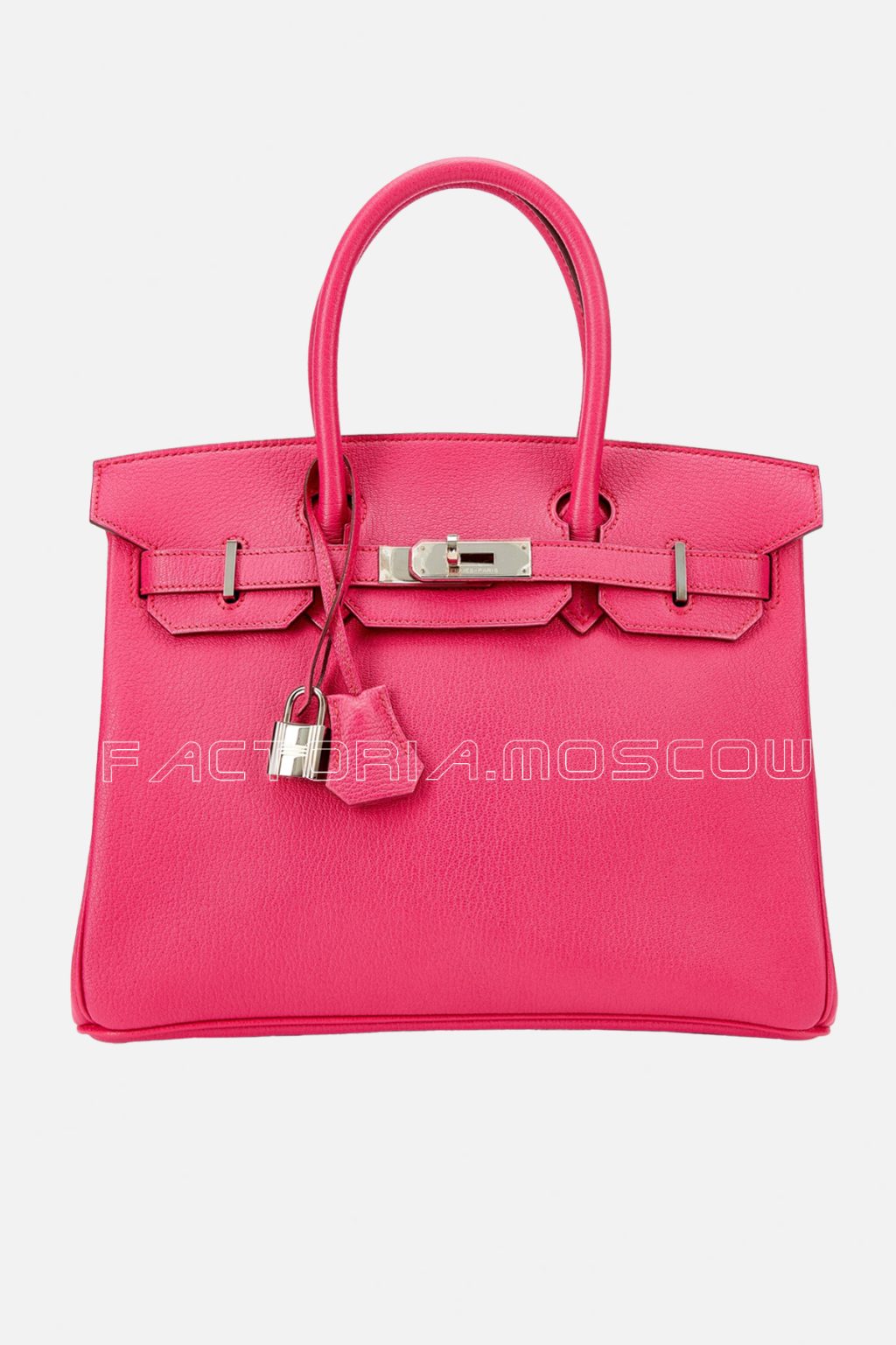 Hermes Birkin 30 Fuchsia Chèvre Mysore PHW