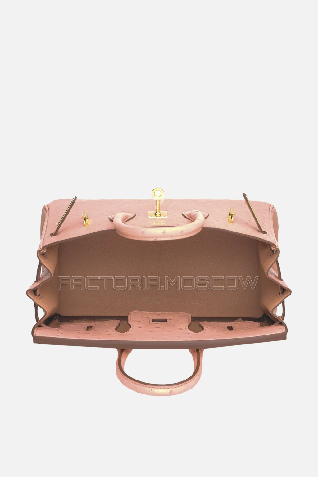 Hermes Birkin 25 Terre Cuite Ostrich GHW