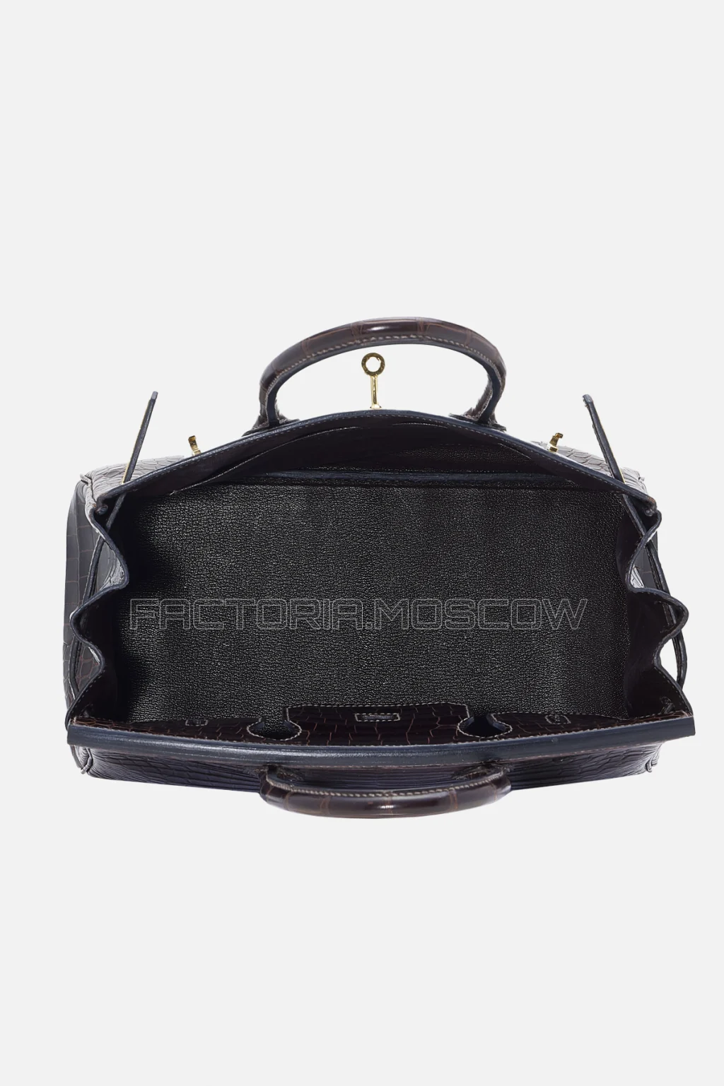 Hermes Birkin 30 Matte Ébene Porosus Crocodile GHW