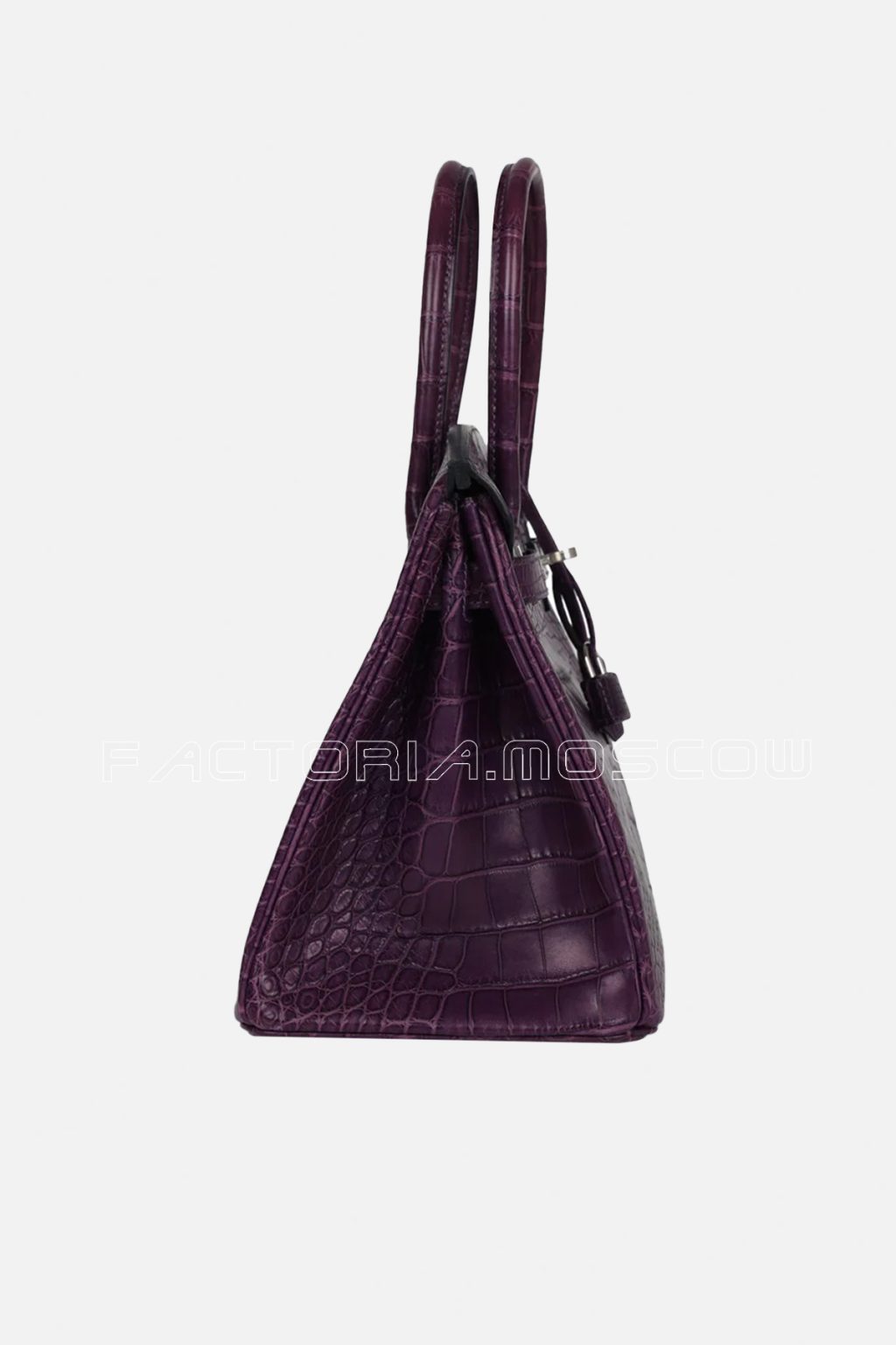 Hermes Birkin 30 Matte Amethyste Alligator PHW