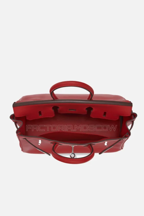Hermes Birkin 25 Rouge Vif Swift PHW