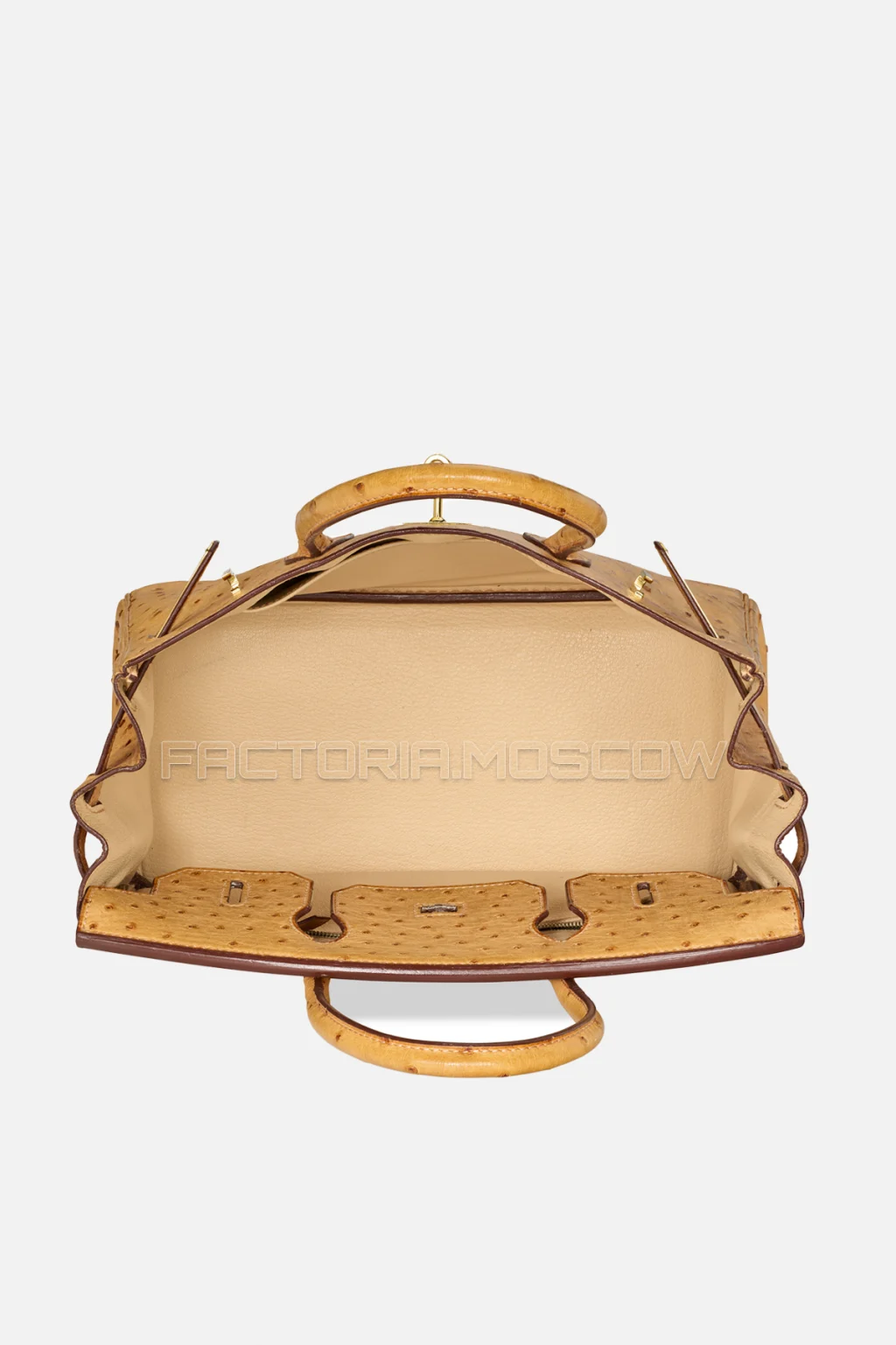 Hermes Birkin 30 Naturel Ostrich GHW
