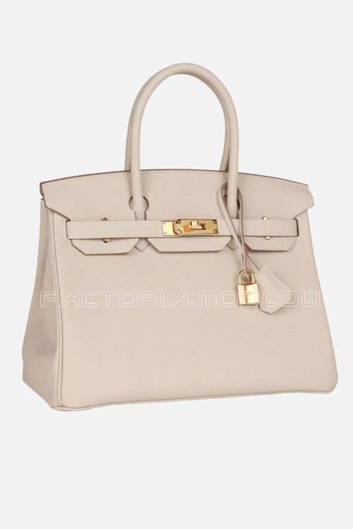 Hermes Birkin 30 Craie Togo GHW