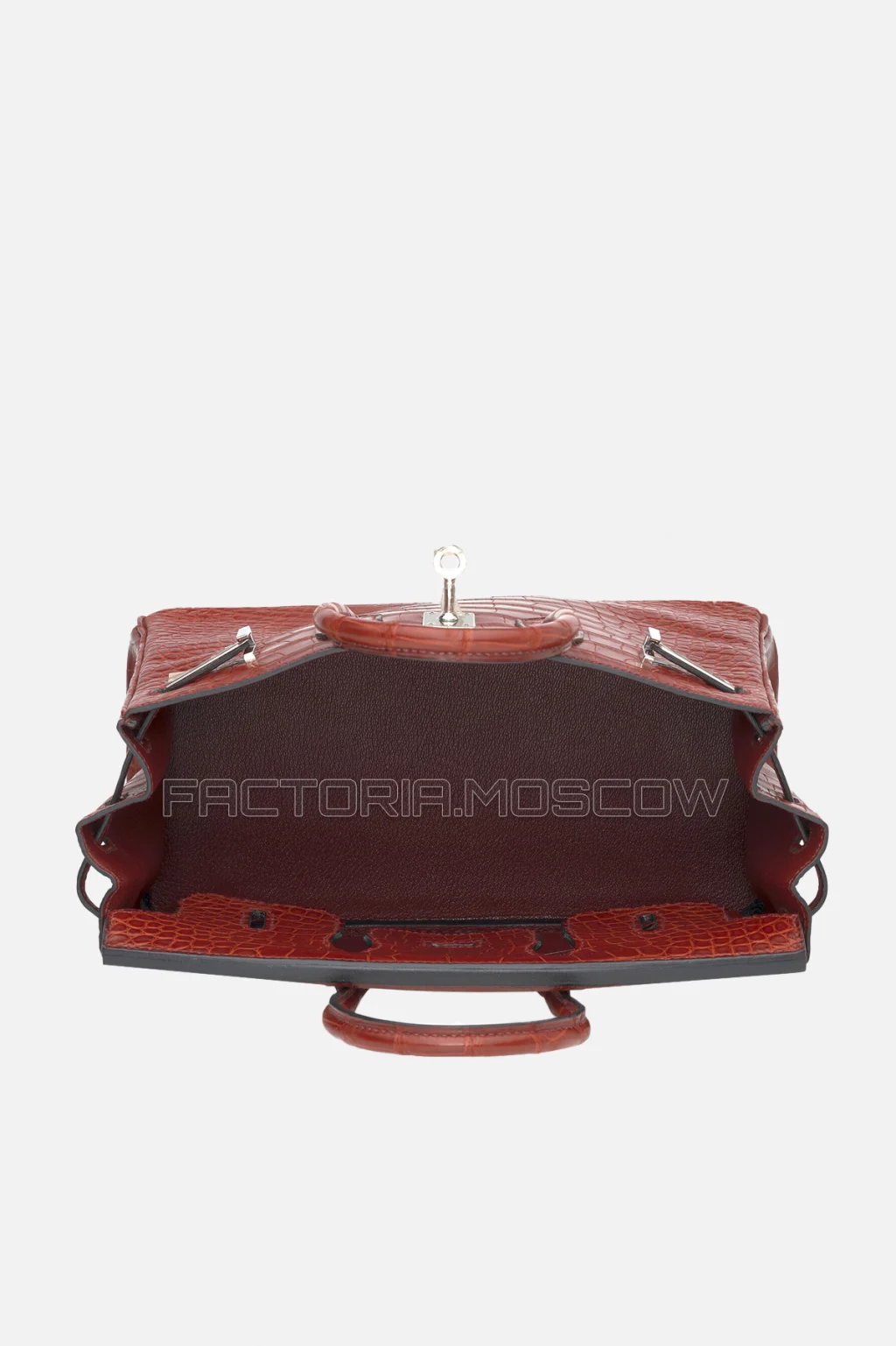 Hermes Birkin 25 Matte Alligator Rouge H PHW