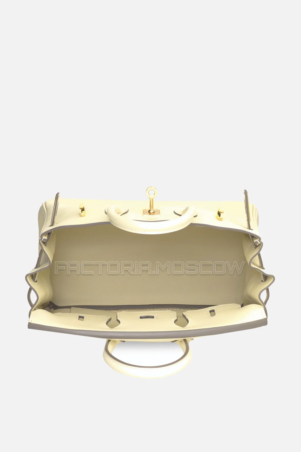 Hermes Birkin 25 Craie Swift GHW