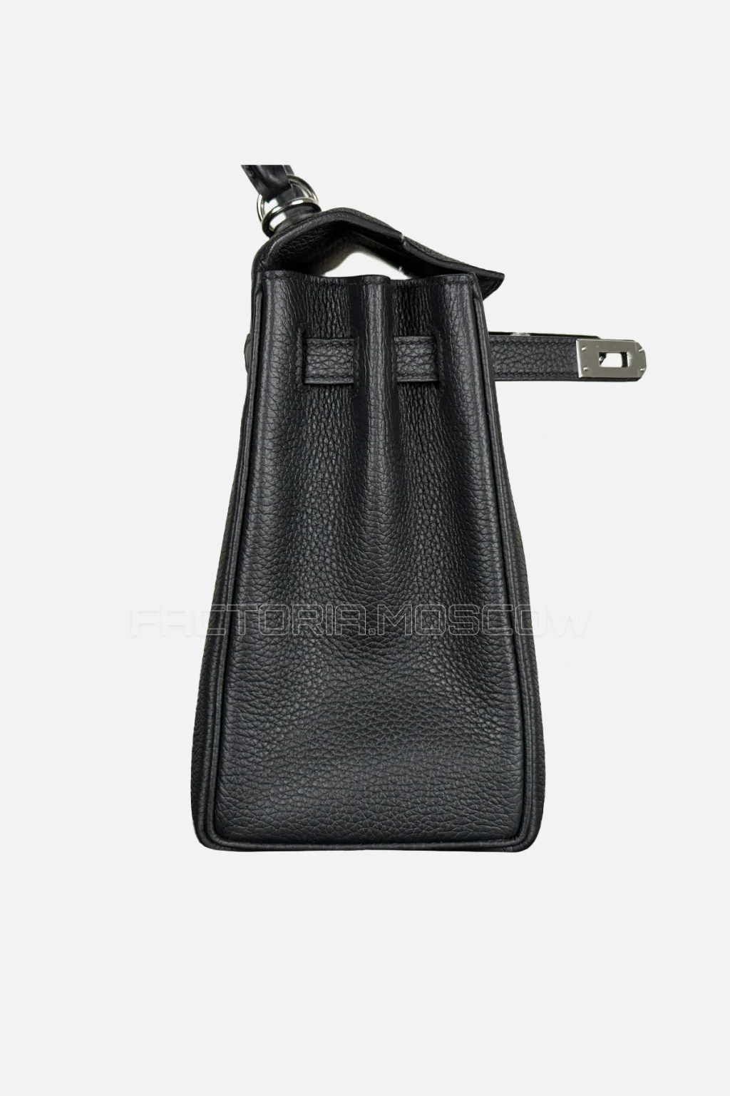 Hermes Kelly Retourne 25 Togo Colour Black PHW