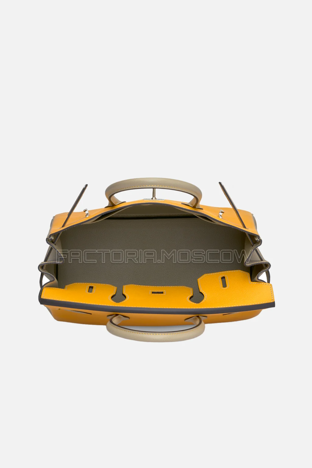 Hermes Birkin 30 Jaune D'Or/Gris Asphalte Epsom GHW