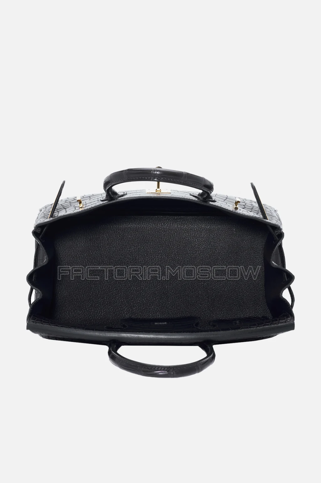 Hermes Birkin 30 Matte Bleu Marine Porosus Crocodile GHW