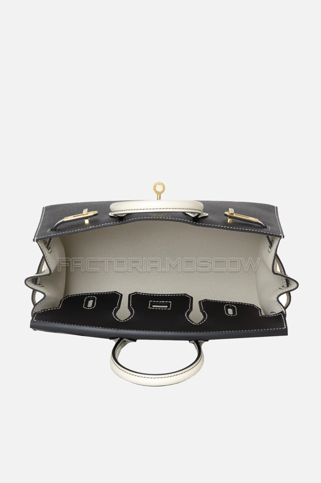 Hermes HSS Birkin Sellier 25 Epsom Black/Nata GHW