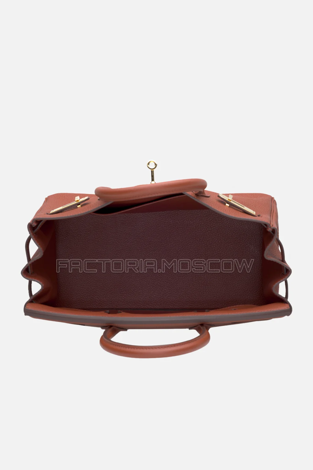 Hermes Birkin 30 Brique Togo GHW