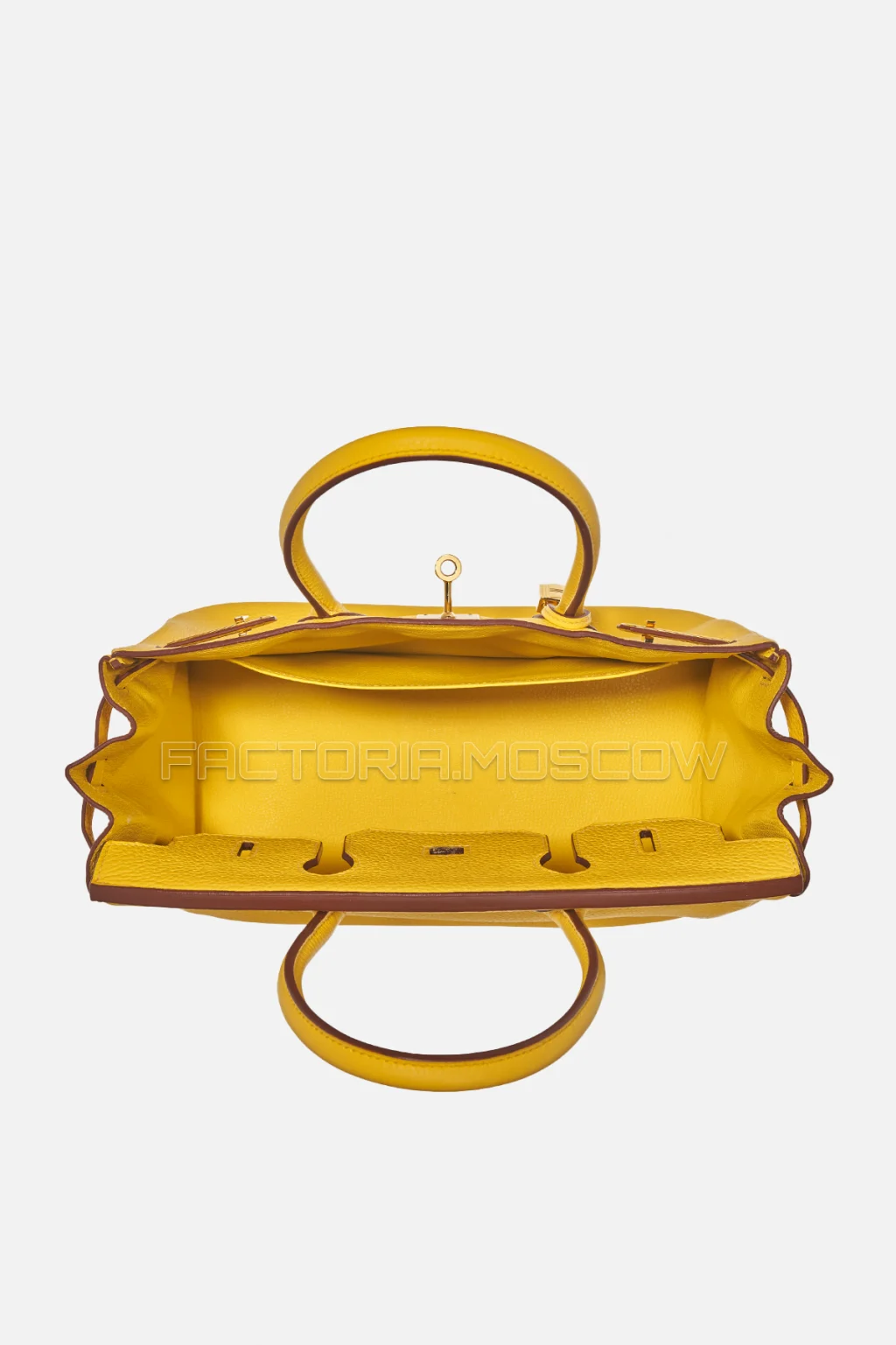 Hermes Birkin 30 Jaune D'Or Clemence GHW