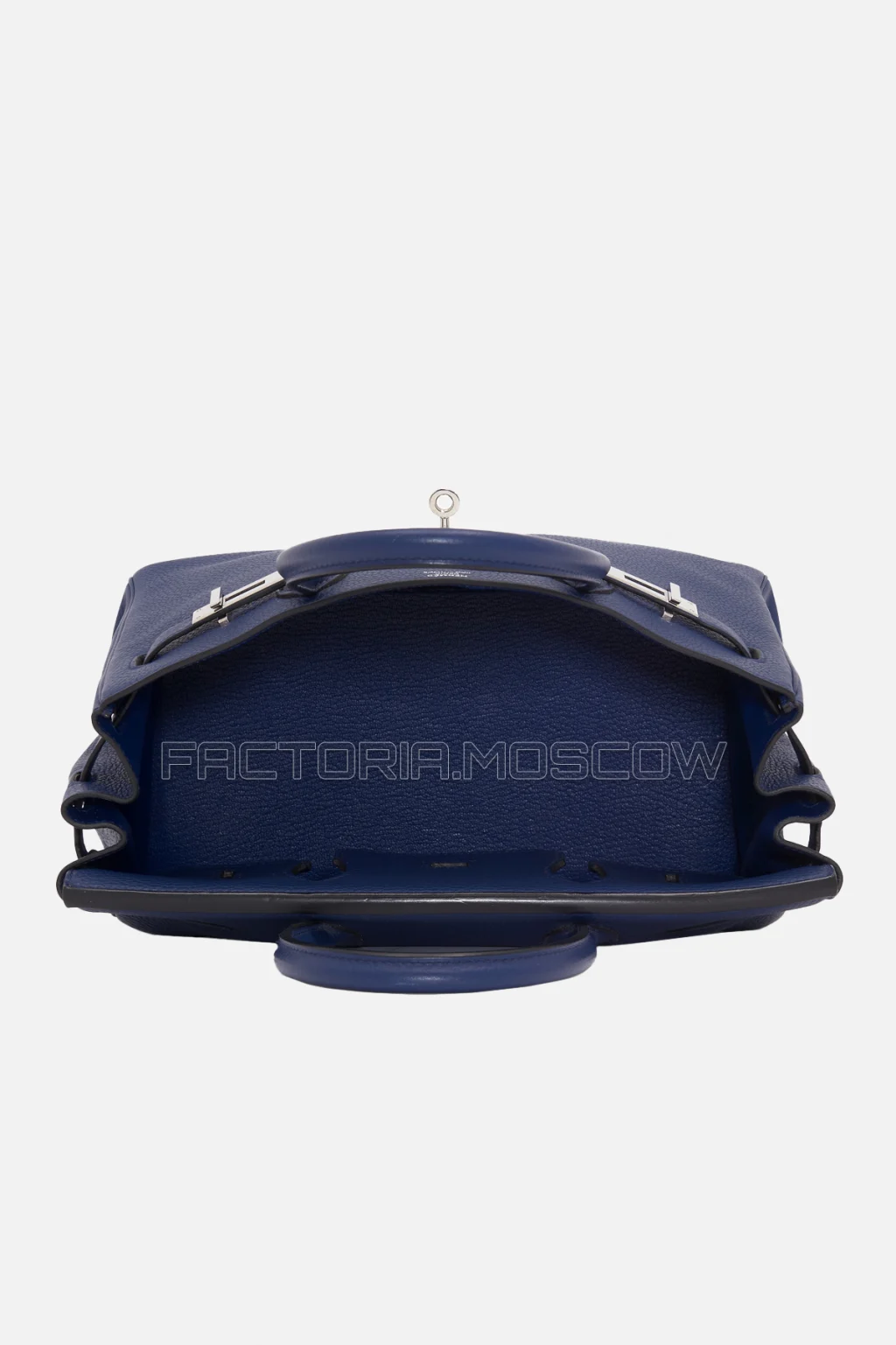 Hermes Birkin 30 Bleu Saphir Clemence PHW