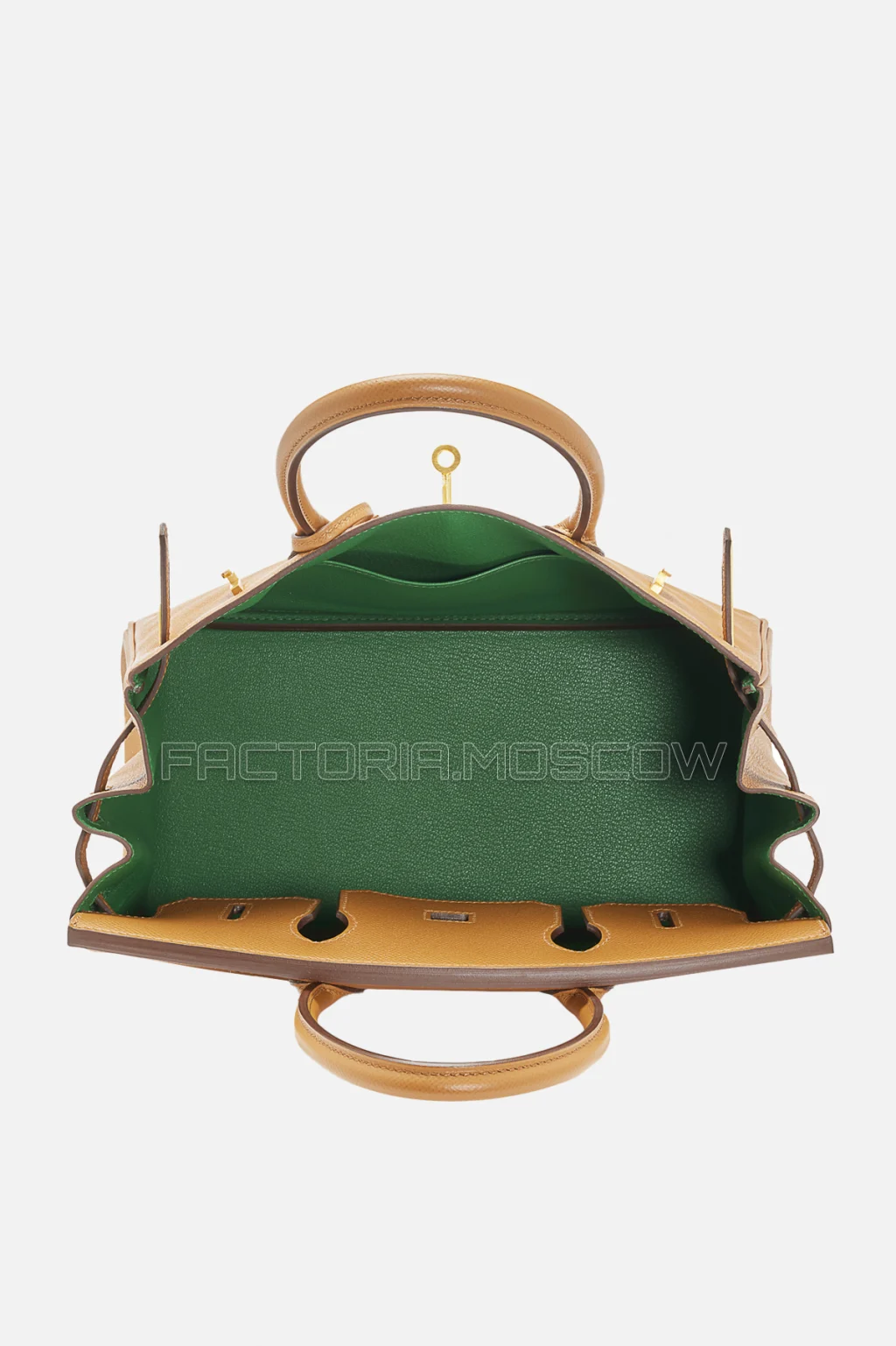 Hermes Birkin 30 Gold/Vert Pelouse Epsom GHW