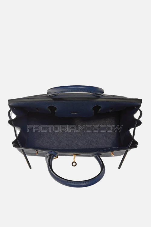 Hermes Birkin 30 Bleu Indigo Epsom GHW
