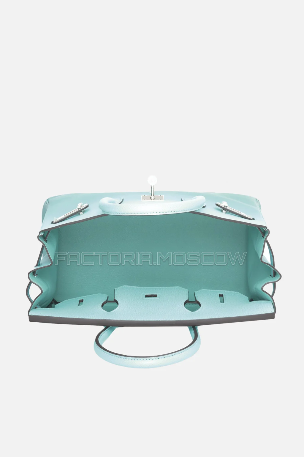 Hermes Birkin 30 Bleu Atoll Epsom PHW