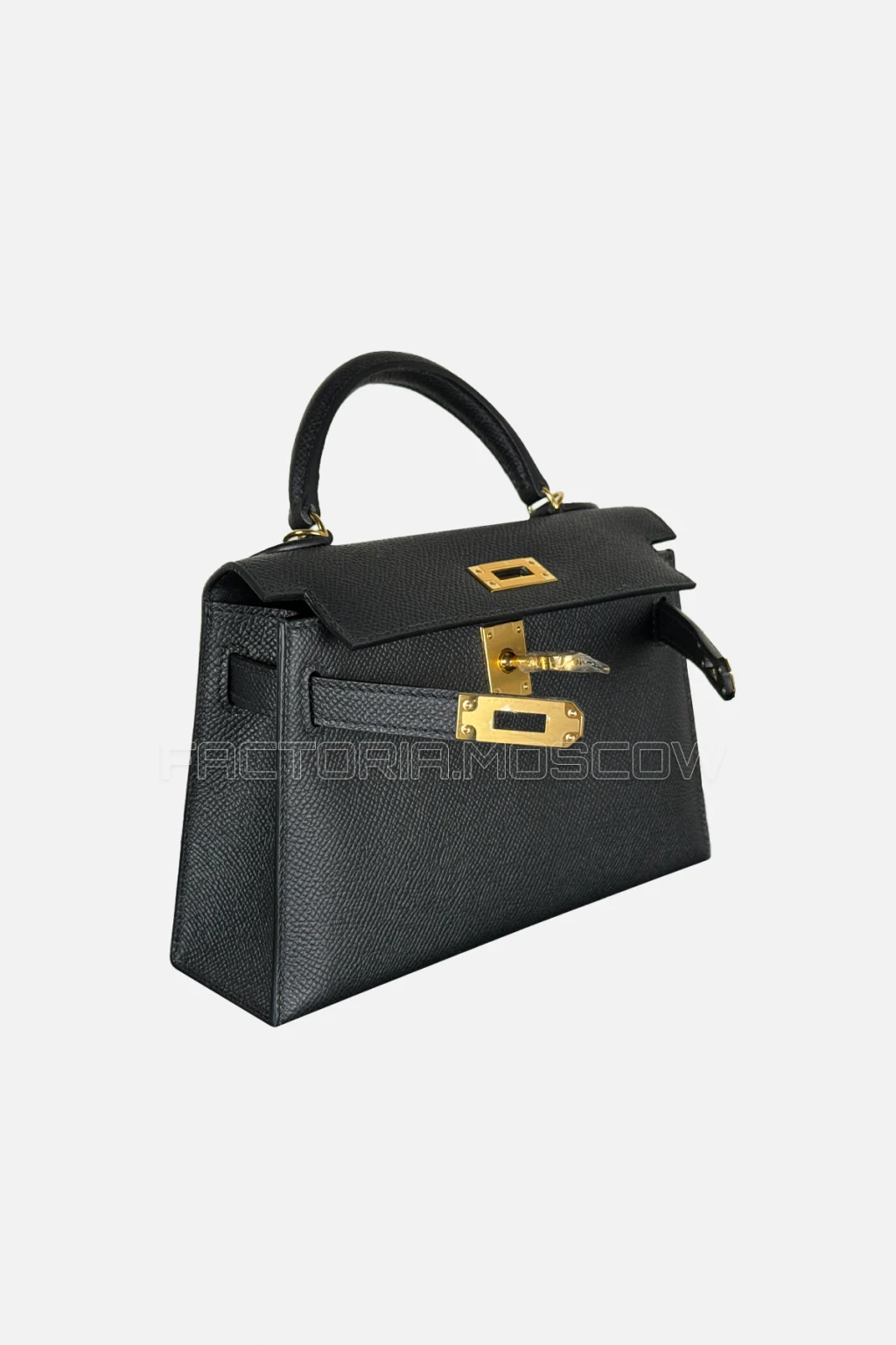 Hermes Kelly Mini 20 Epsom Colour Black GHW