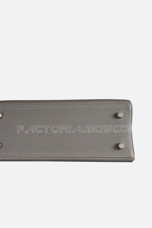 Hermes Kelly Retourne 25 Togo Colour Gris Etain PHW