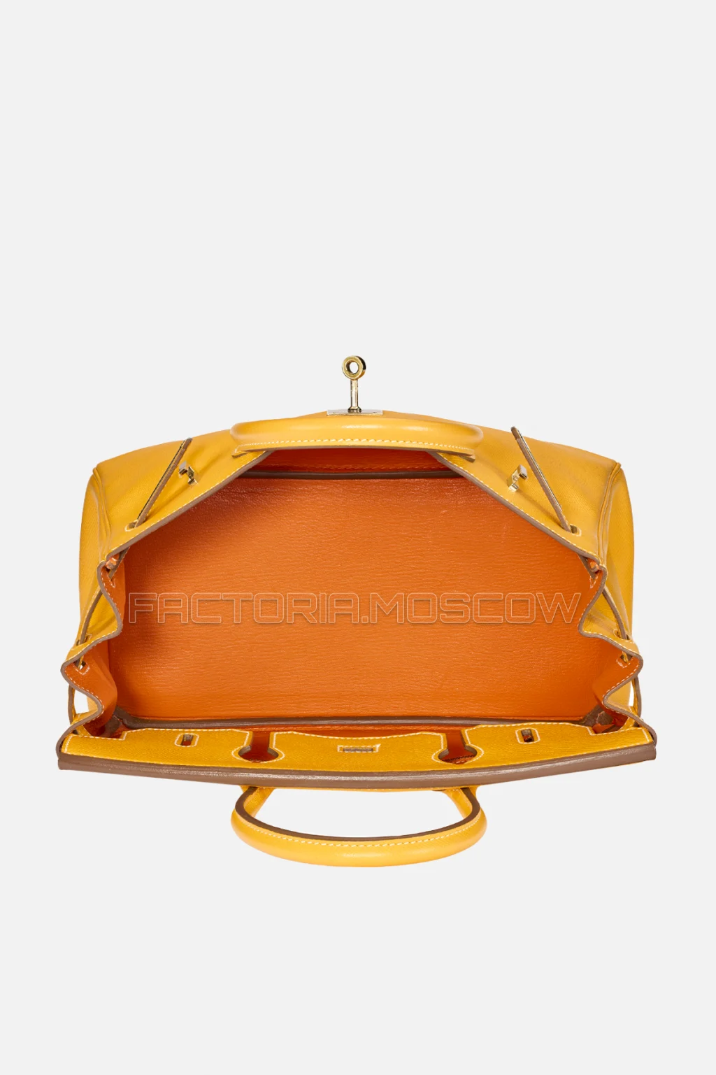 Hermes Birkin 30 Jaune D'Or/Potiron Epsom GHW