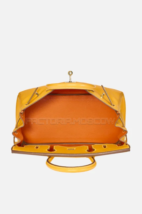 Hermes Birkin 30 Jaune D'Or/Potiron Epsom GHW