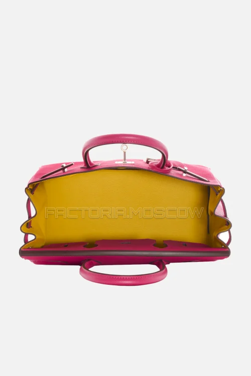 Hermes Birkin 30 Rose Extreme/Lime Epsom PHW
