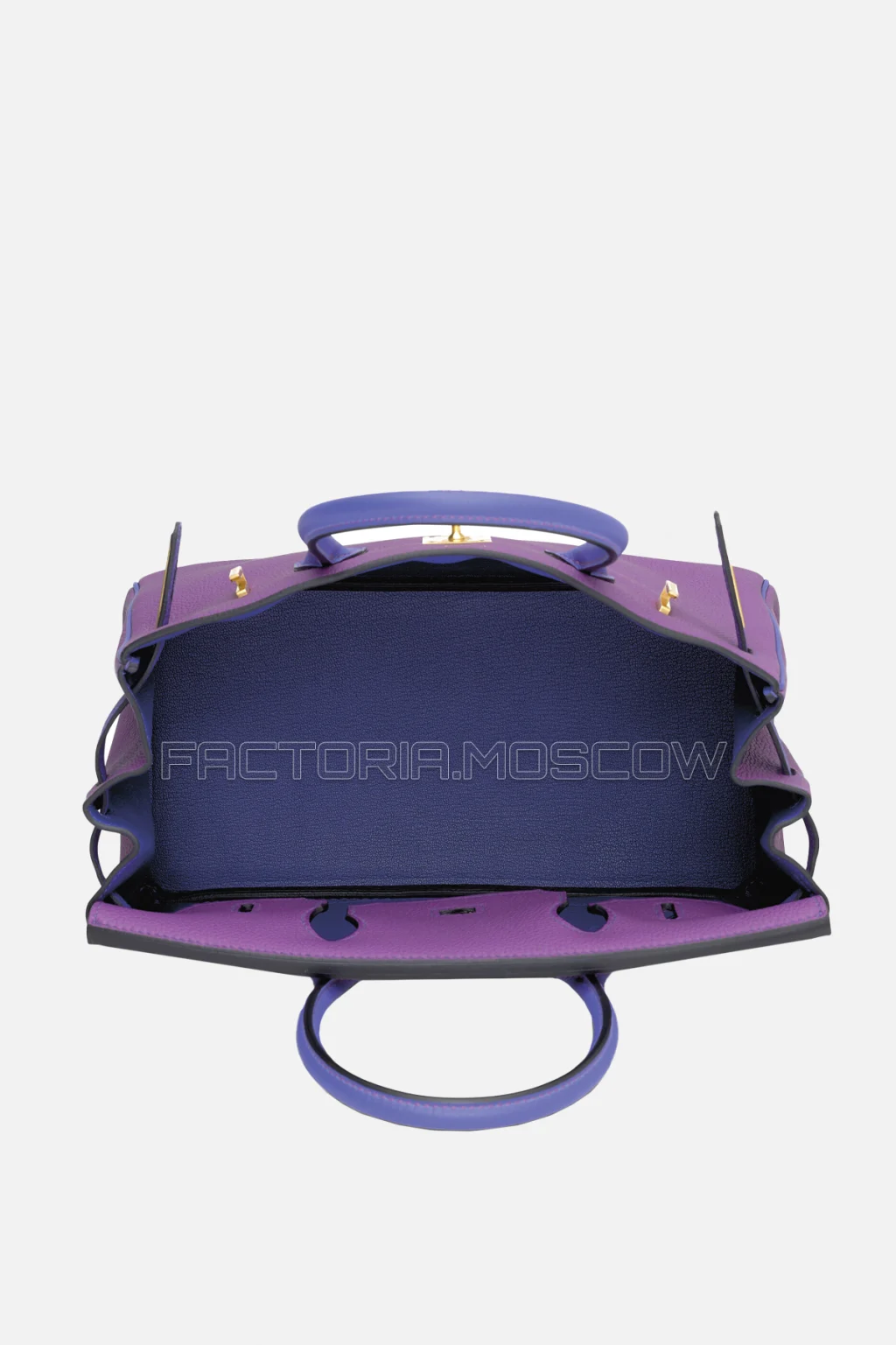 Hermes Birkin 30 Anemone/Bleu Électrique Togo GHW