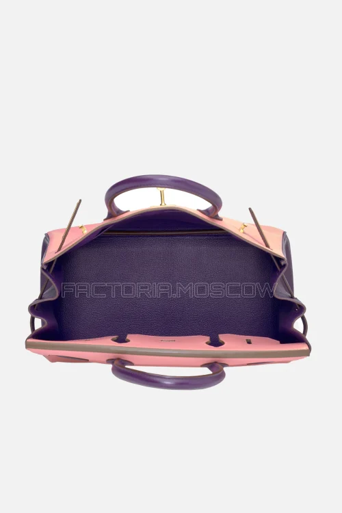 Hermes Birkin 30 Rose Confetti/Crocus Epsom GHW