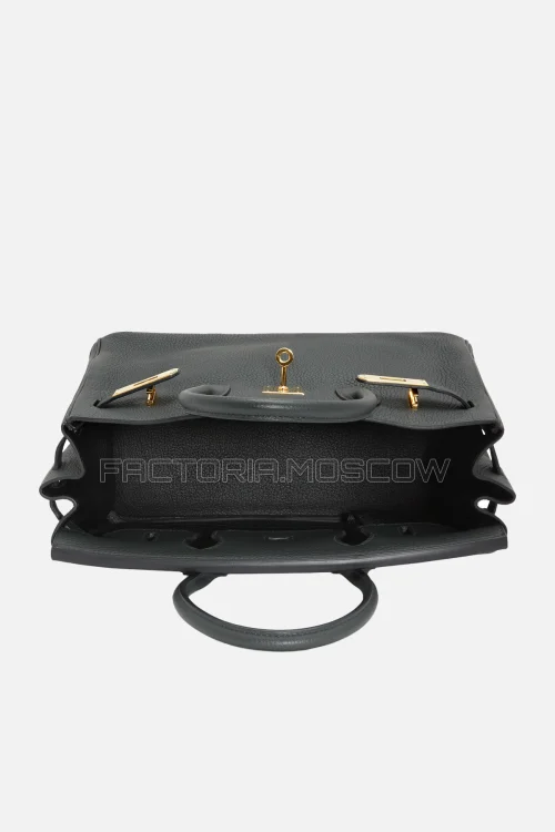 Hermes Birkin 30 Vert Foret/Black Togo GHW
