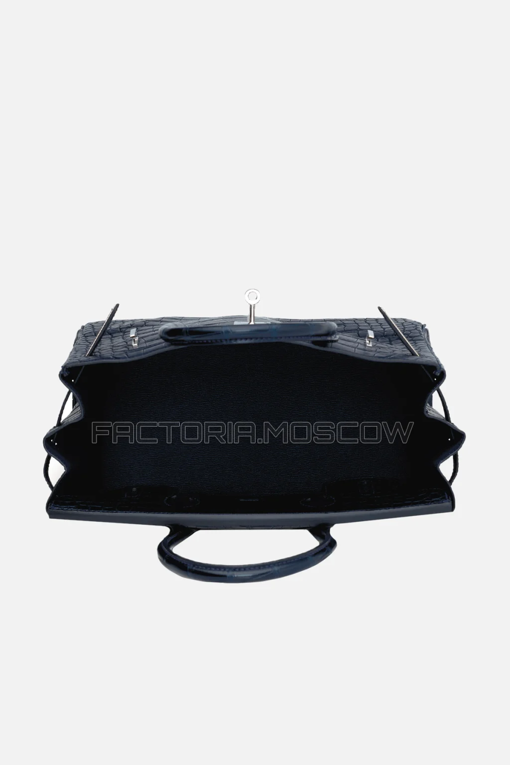 Hermes Birkin 30 Matte Bleu Marine Alligator PHW
