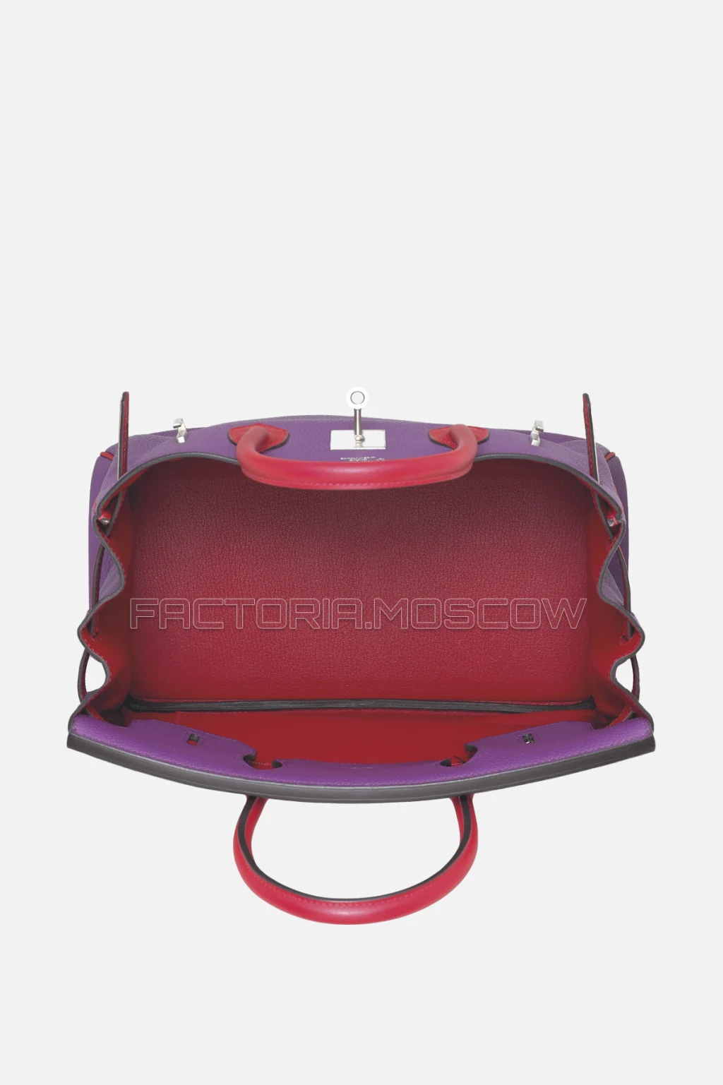 Hermes Birkin 30 Raisin/Rouge Grenat Togo With Brushed Palladium Hardware