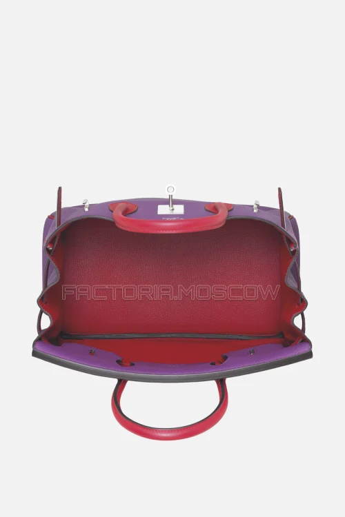 Hermes Birkin 30 Raisin/Rouge Grenat Togo With Brushed Palladium Hardware