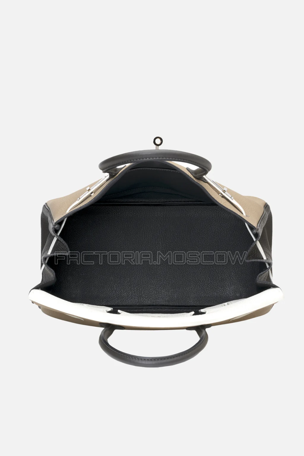 Hermes Birkin 30 Tri-Color Gris Tourterelle, White, Graphite Clemence PHW