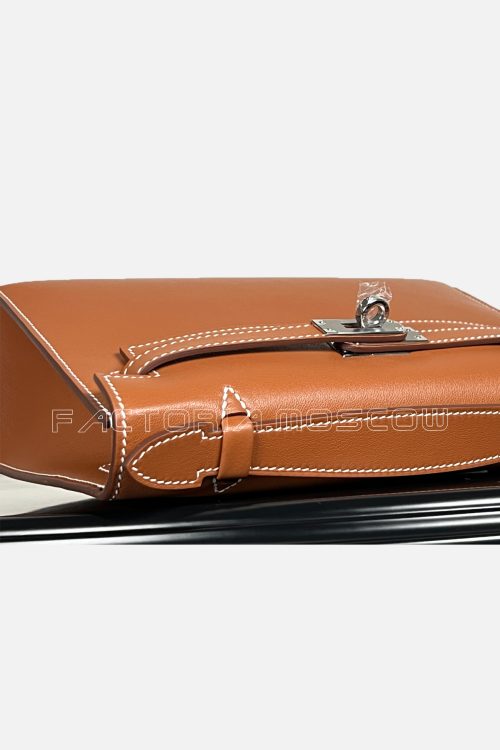 Hermes Kelly Pochette Swift Colour Gold PHW