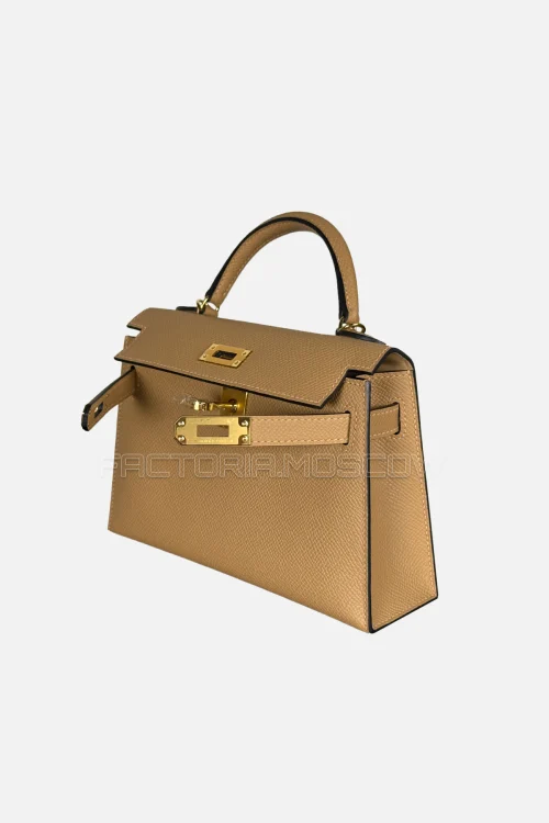 Hermes Kelly Mini 20 Epsom Colour Chai GHW