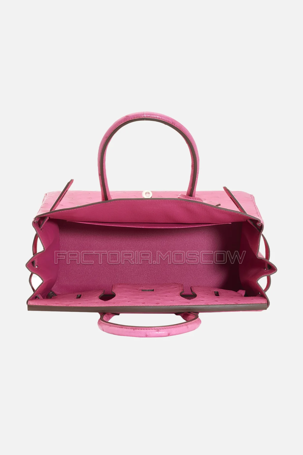 Hermes Birkin 30 Rose Pourpre Ostrich PHW