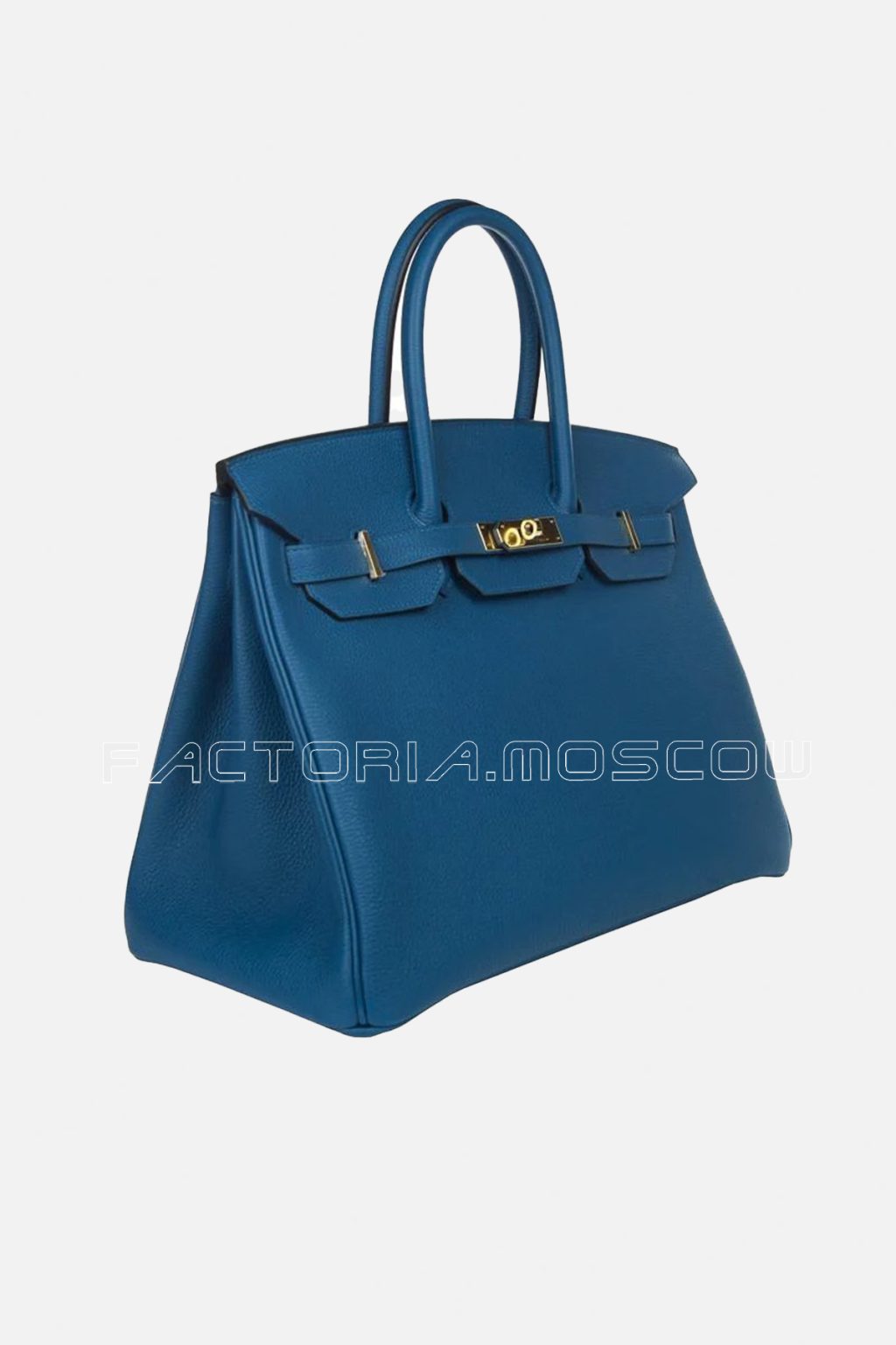 Hermes Birkin 35 Togo Colour Blue De Galice GHW