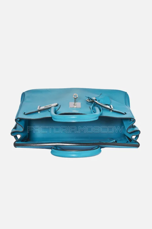 Hermes Birkin 30 Turquoise Swift PHW