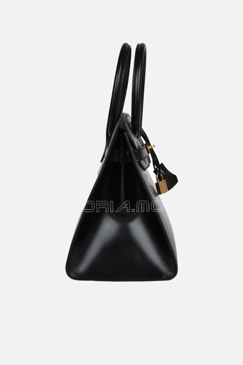 Hermès Birkin Sellier 30 Black Box GHW