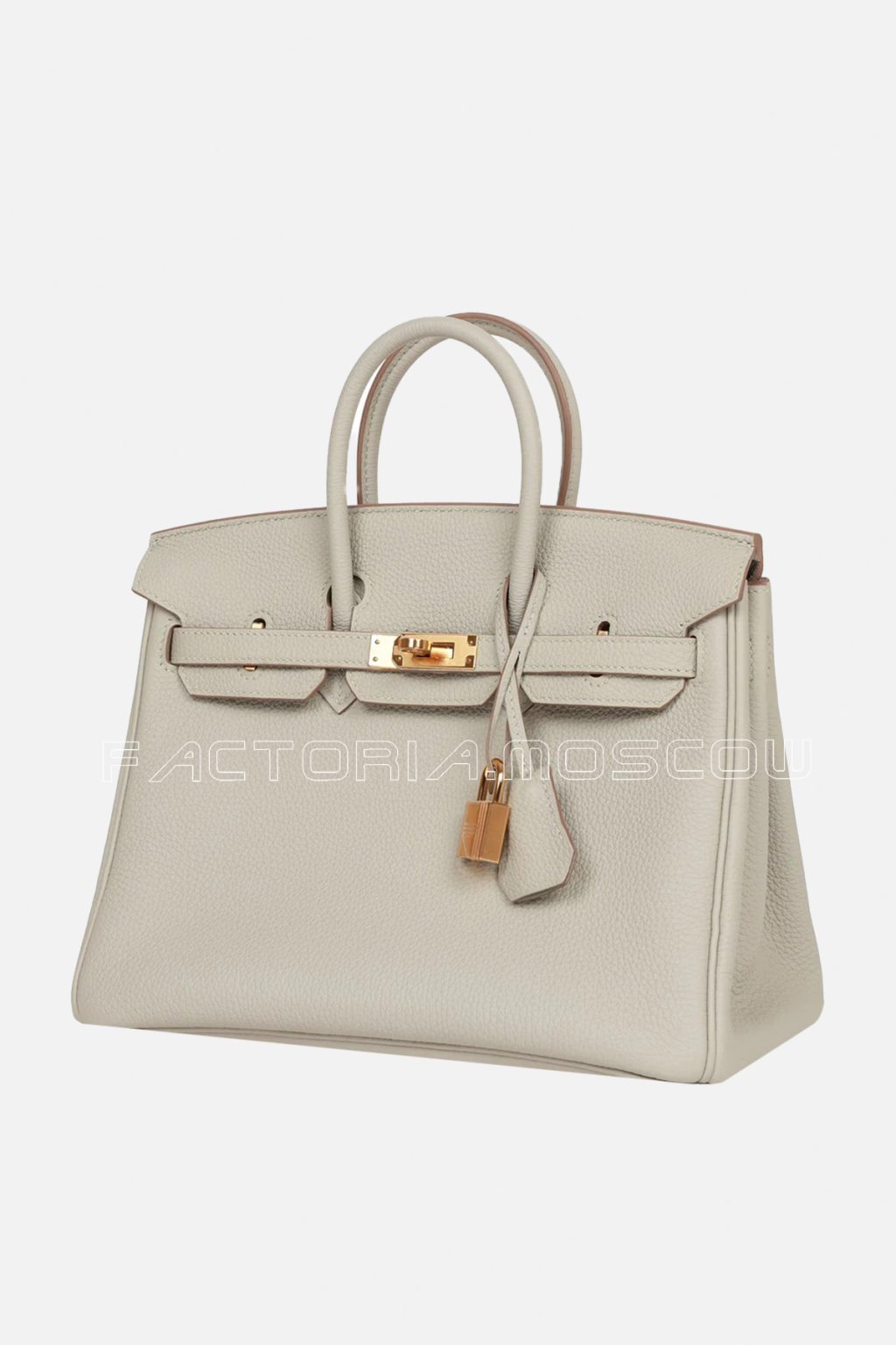 Hermes Birkin 25 Gris Perle Togo GHW