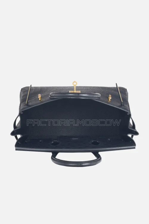 Hermes Birkin 30 Black Ostrich GHW