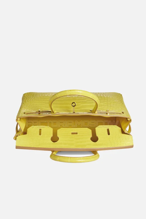 Hermes Birkin 30 Matte Mimosa Alligator GHW
