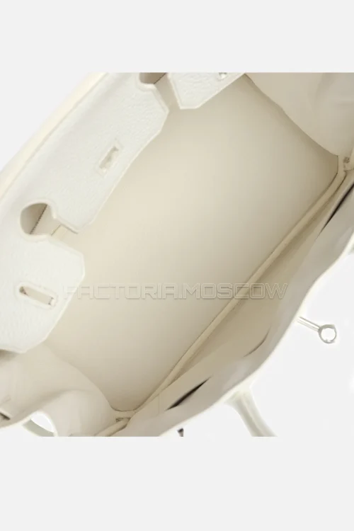 Hermès Birkin 30 White Clemence PHW