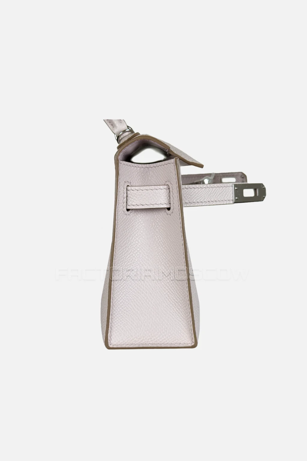 Hermes Kelly Mini 20 Colour Mauve Pale Epsom PHW