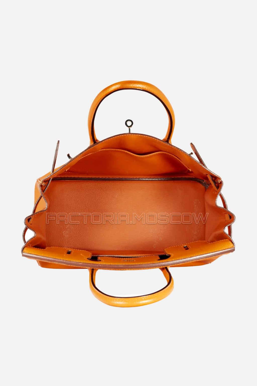Hermes Birkin 30 Orange Epsom PHW