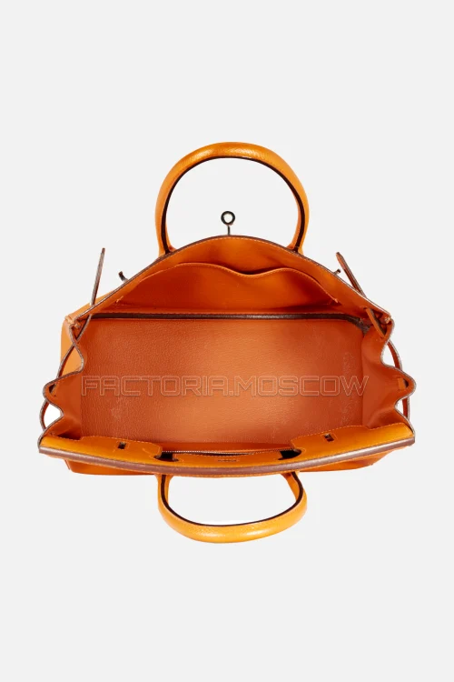 Hermes Birkin 30 Orange Epsom PHW