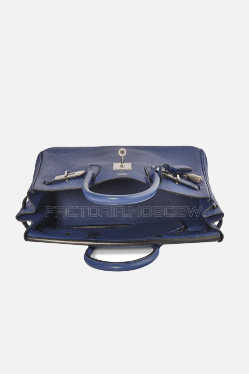 Hermes Birkin 30 Bleu Brighton Clemence PHW