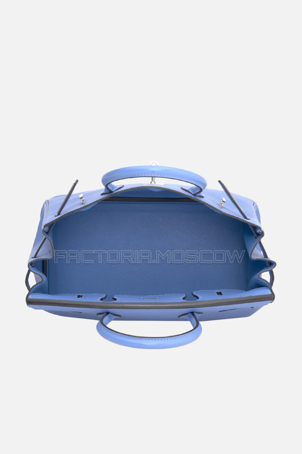 Hermes Birkin 30 Bleu Paradis Epsom PHW