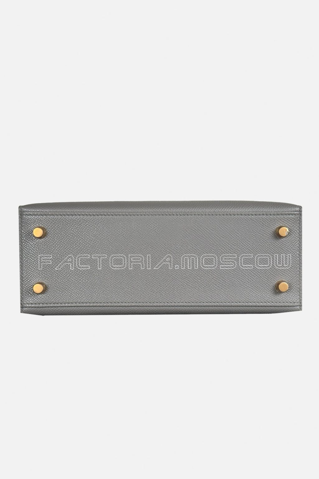 Hermes Kelly Sellier 25 Epsom Colour Gris Meyer GHW